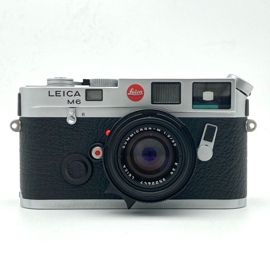 Leica ライカ M6 フィルムカメラ SUMMICRON-M 35mm F2 箱・ケース付 動作確認済