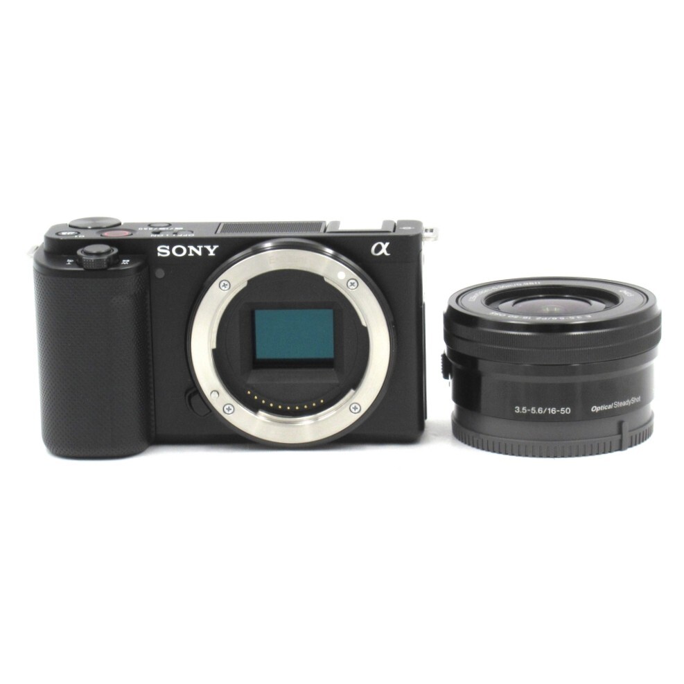 SONY ソニー VLOGCAM ZV-E10 パワーズームレンズキット ZV-E10L B ブラック ミラーレスカメラ 動作確認済