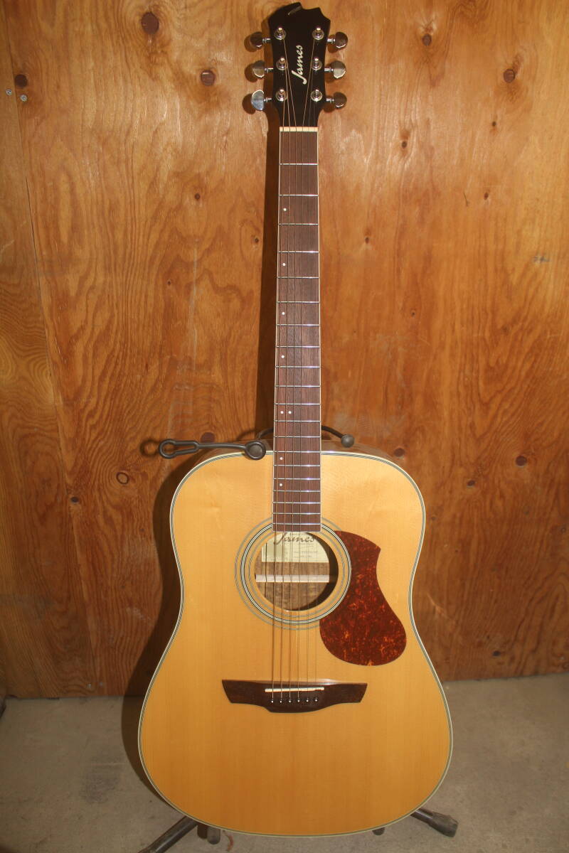 3105 James J-450D/Ova NAT アコースティックギター ジェームス エレアコギター 弦楽器 現状品