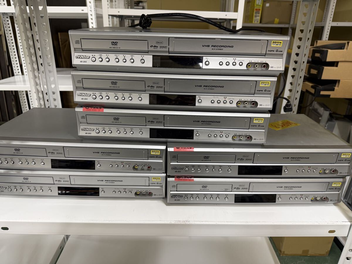 Victor HR-DV5 ビデオカセットレコーダー DVDプレーヤー ビクター VHS DV DVD ビデオデッキ