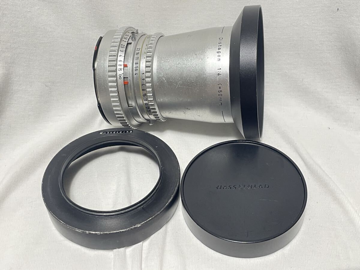 【中古品】ハッセルブラッド用 ディスタゴン50/4 Distagon 50/4 純正フード訳あり品付き