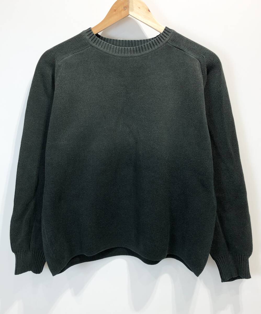 OLD GAP コットン ニット セーター ブラック オールド ギャップ 古着 ヴィンテージ SIZE：S■B0424