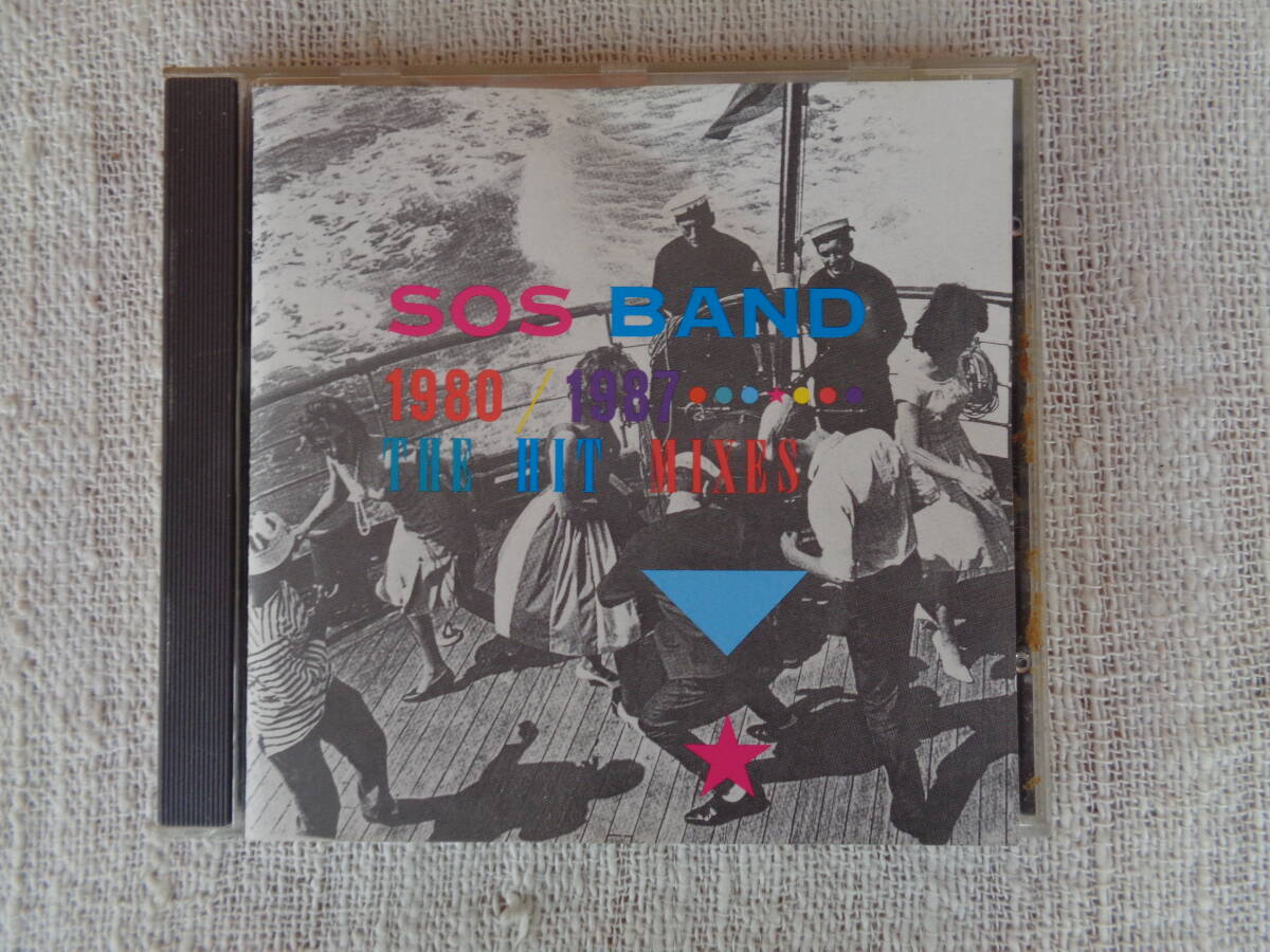 洋楽CD①「エスオーエスバンド S.O.S. BAND 1980 - 1987 : THE HIT MIXES」