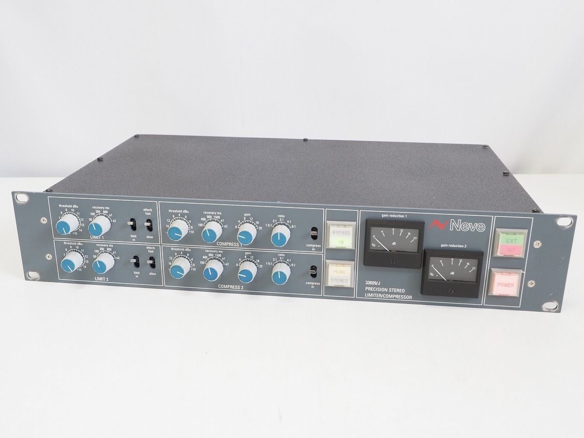 名機 NEVE 33609/J ステレオコンプレッサー/リミッター 動作品 *419118