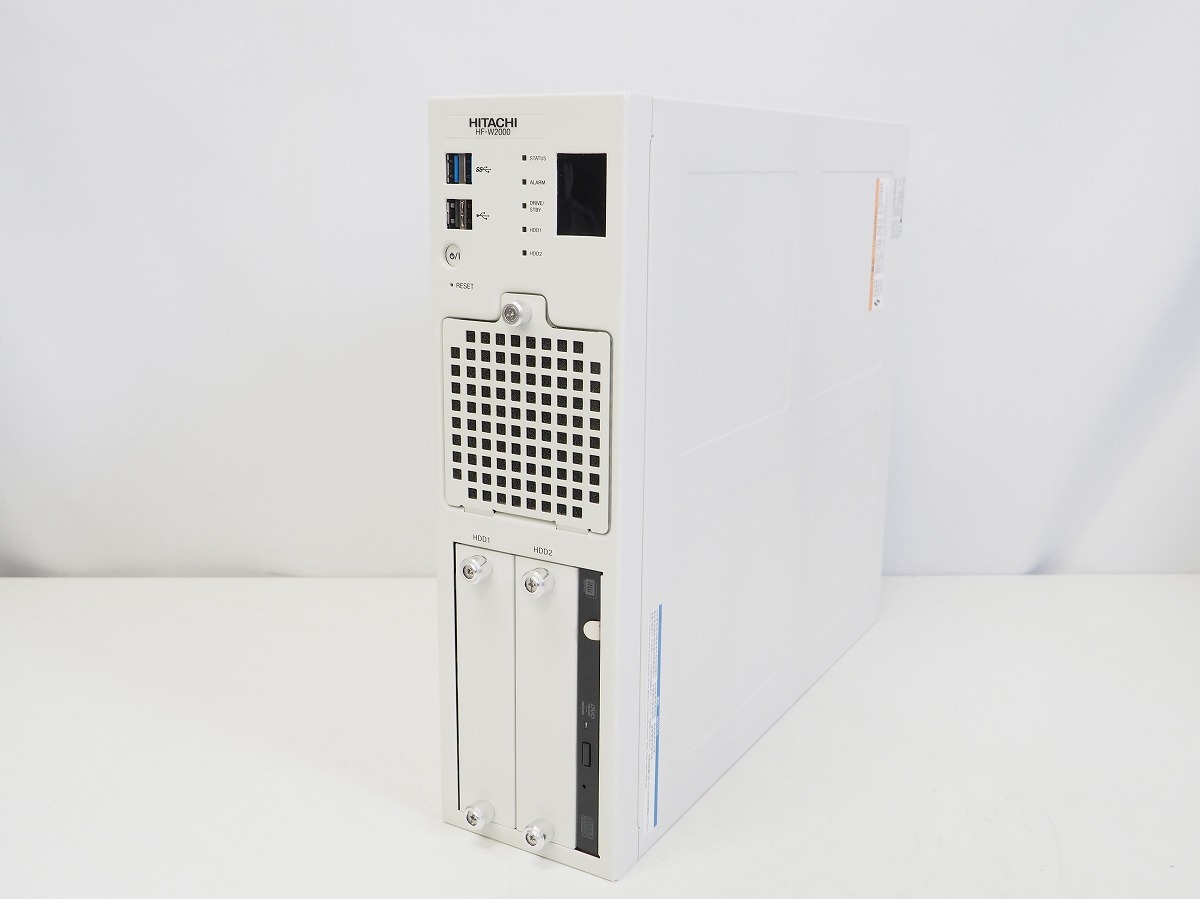 HITACHI 日立 HF-W2000 HJ-2048-WEMB 2020年製 ファクトリーコンピューター 産業用コンピューター Xeon E3-1225v3/8GB/500x2 *446356