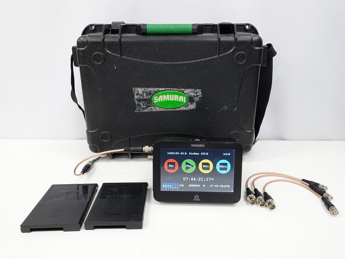 ATOMOS SAMURAI BLADE 5インチ ポータブルレコーダー 動作品 / アトモス サムライ HD-SDI *447156