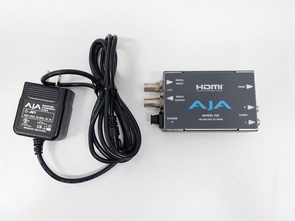 AJA HI5 HD-SDI to HDMIコンバーター 動作品 *448018