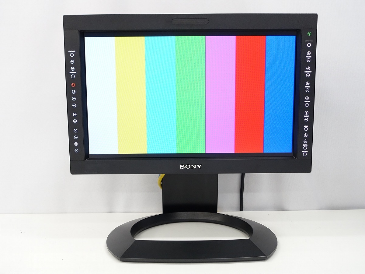 SONY LMD-1750W 17型マルチフォーマット液晶モニター 訳あり / オプション BKM-243HS (HD/SD-SDI) 付き 映像制作に *449226