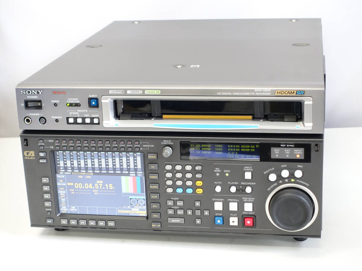SONY HDCAM-SRレコーダー SRW-5800 動作良好 *445326