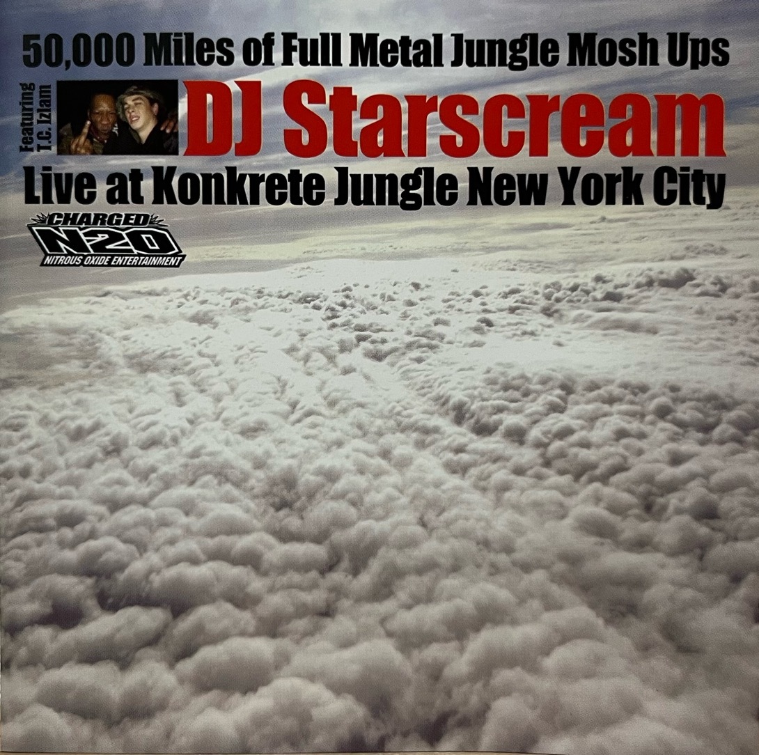 DJ STARSCREAM - LIVE AT KONKRETE JUNGLE NEW YORK CITY 中古MIXCD 2004 #0 スリップノット slipknot