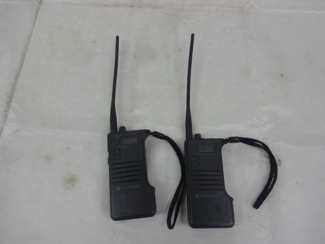 ◆スタンダード◆特定小電力トランシーバー◆HX810◆2台セット◆44