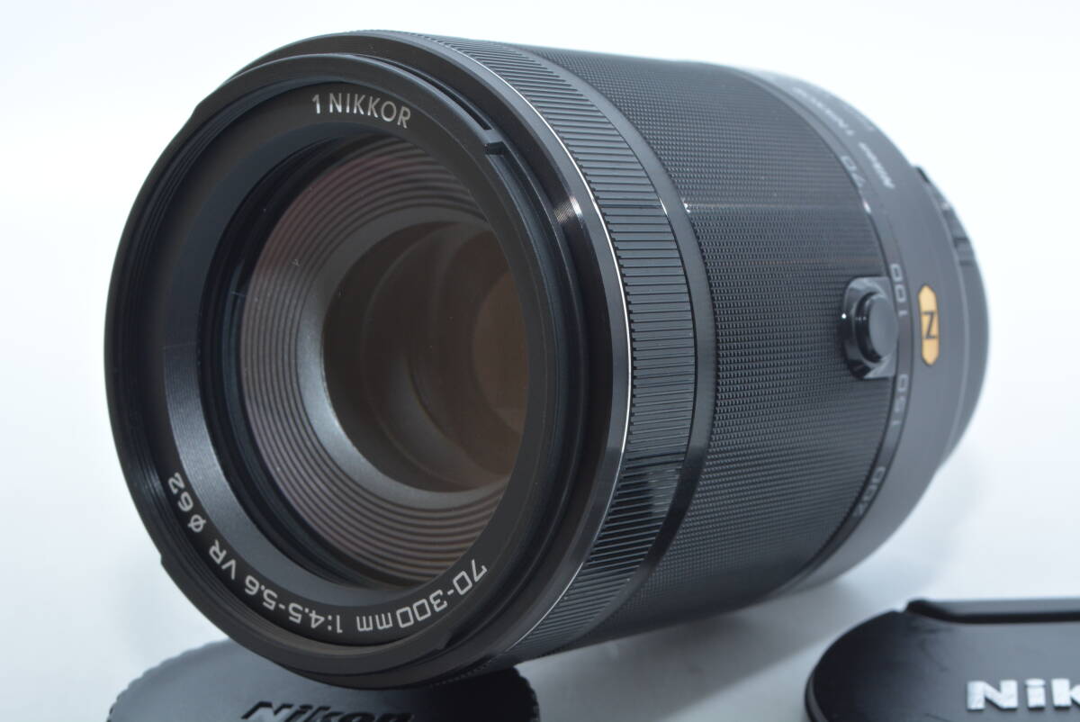 260187★極上★Nikon 望遠ズームレンズ1 NIKKOR VR 70-300mm f/4.5-5.6 1NVR70-300