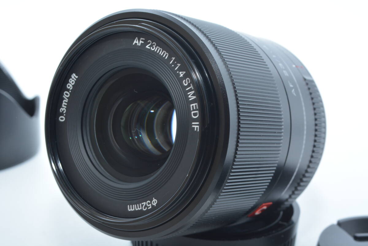 260289★極上★VILTROX 単焦点レンズ AF 23mm F1.4 STM F1.4大口径 富士Xマウント交換レンズ
