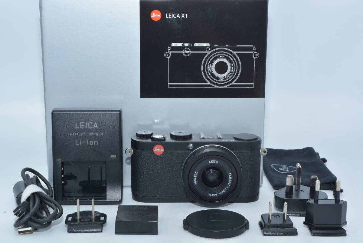 260263★ほぼ新品★LEICA ライカ X1 ブラック コンパクトデジタルカメラ