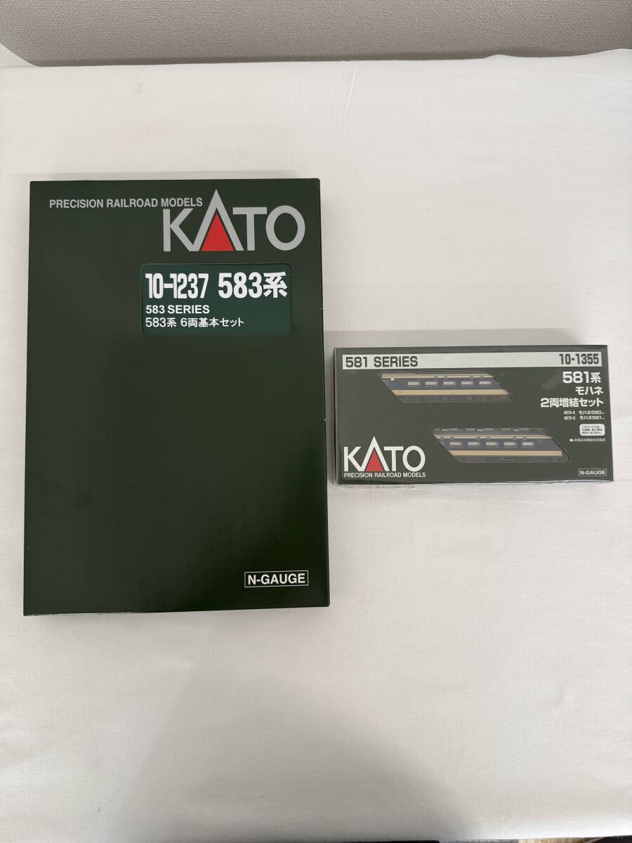 【4684】KATO 10-1237 583系 6両基本セット/581系モハネ2両増結セット
