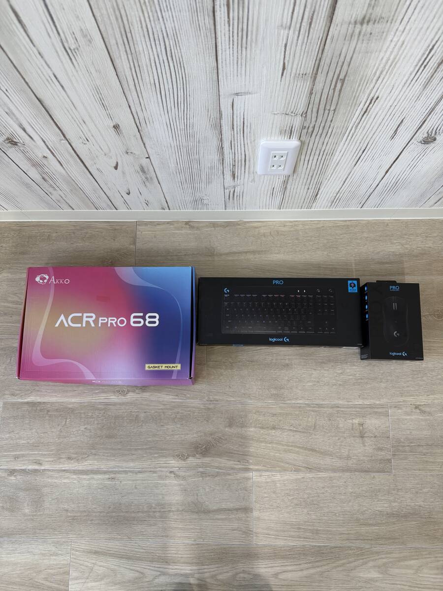 【1357/4650/4651】 ロジクール ゲーミング キーボード/ロジクール ゲーミングマウス/ACRPRO68キーボードまとめ売り