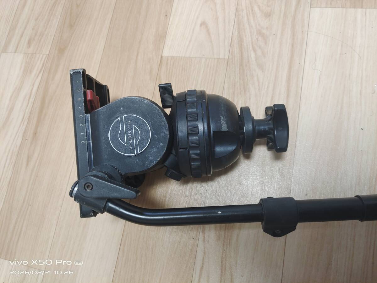  ザハトラーSachtler Video 18P 雲台φ100mm　動作品
