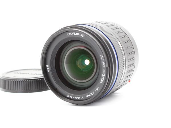 71【動作品】Olympus オリンパス Zuiko Digital ED 14-42mm f/3.5-5.6 オートフォーカス レンズ