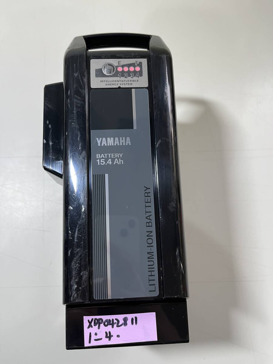 YAMAHA ヤマハ電動アシスト自転車リチウムバッテリー　X0U-22　 15.4Ah　長押し20秒1点減30秒4点灯 　XDP042811
