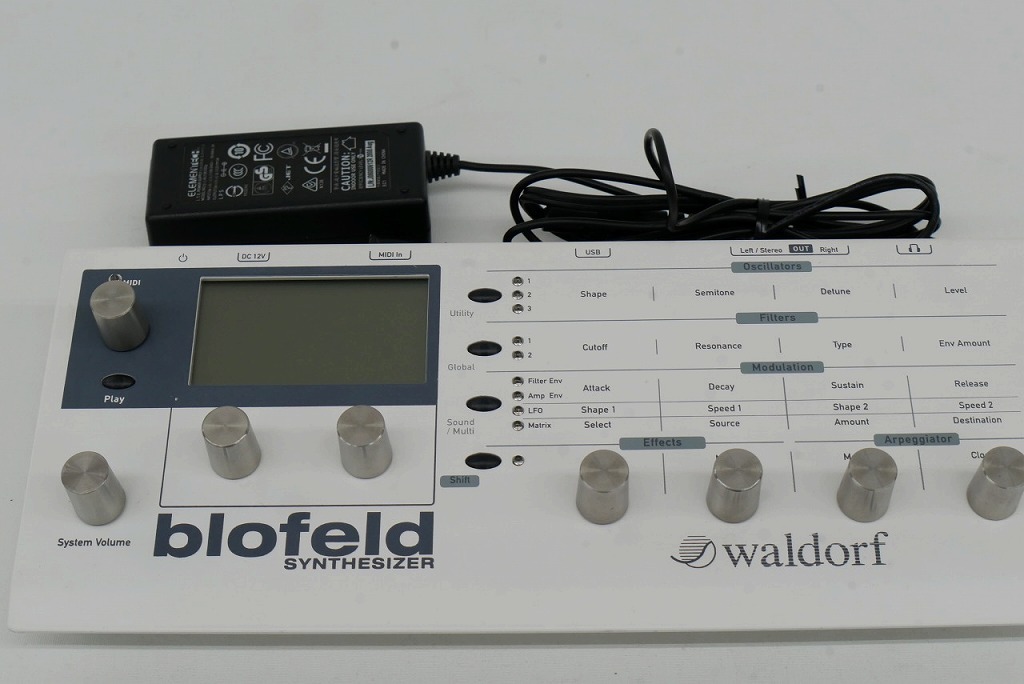 期間限定セール WALDORF デジタルシンセ Blofeld Desktop White