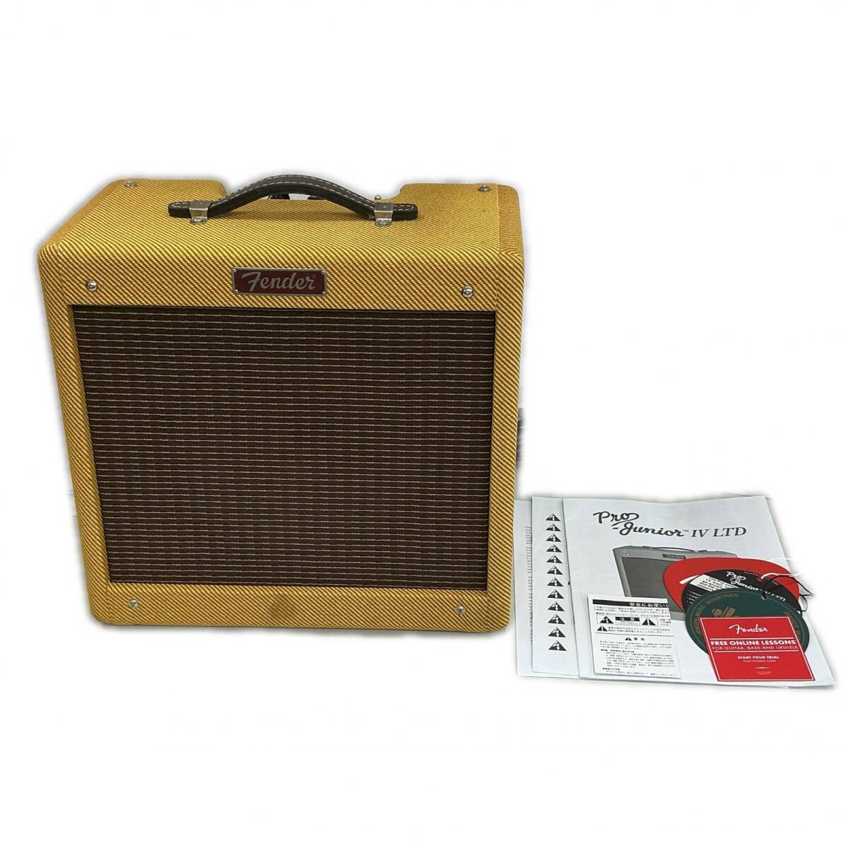 期間限定セール Fender ギターアンプ Pro Junior IV イエロー【中古】