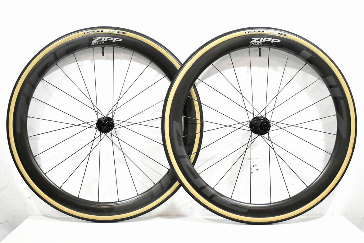 期間限定セール ZIPP カーボンホイールセット 700C チューブレスレディ DB 11S 303S 【カウマン鎌倉】
