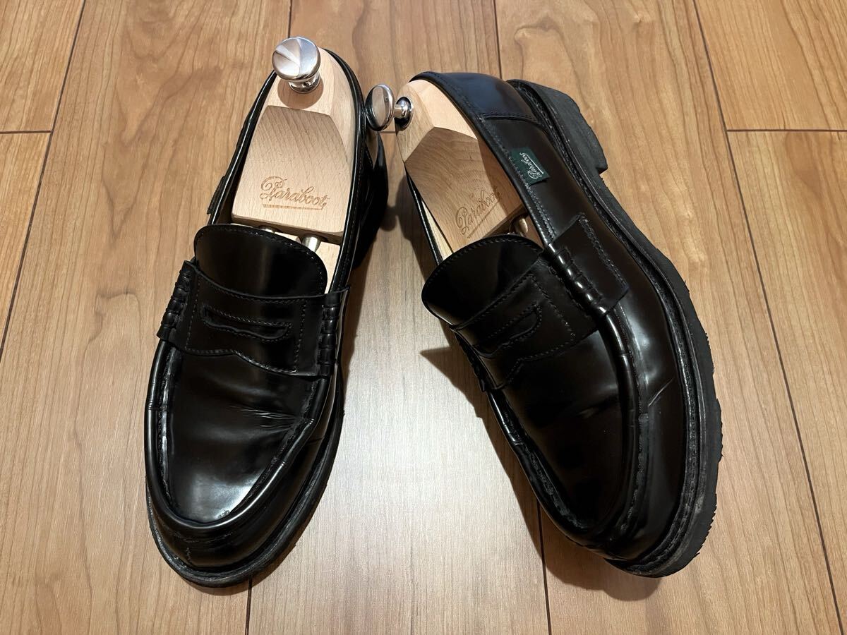 激レア★Paraboot ORSAY GLOSS NOIR サイズ5.5 シャンボード CHAMBORD パラブーツ ミカエル ランス