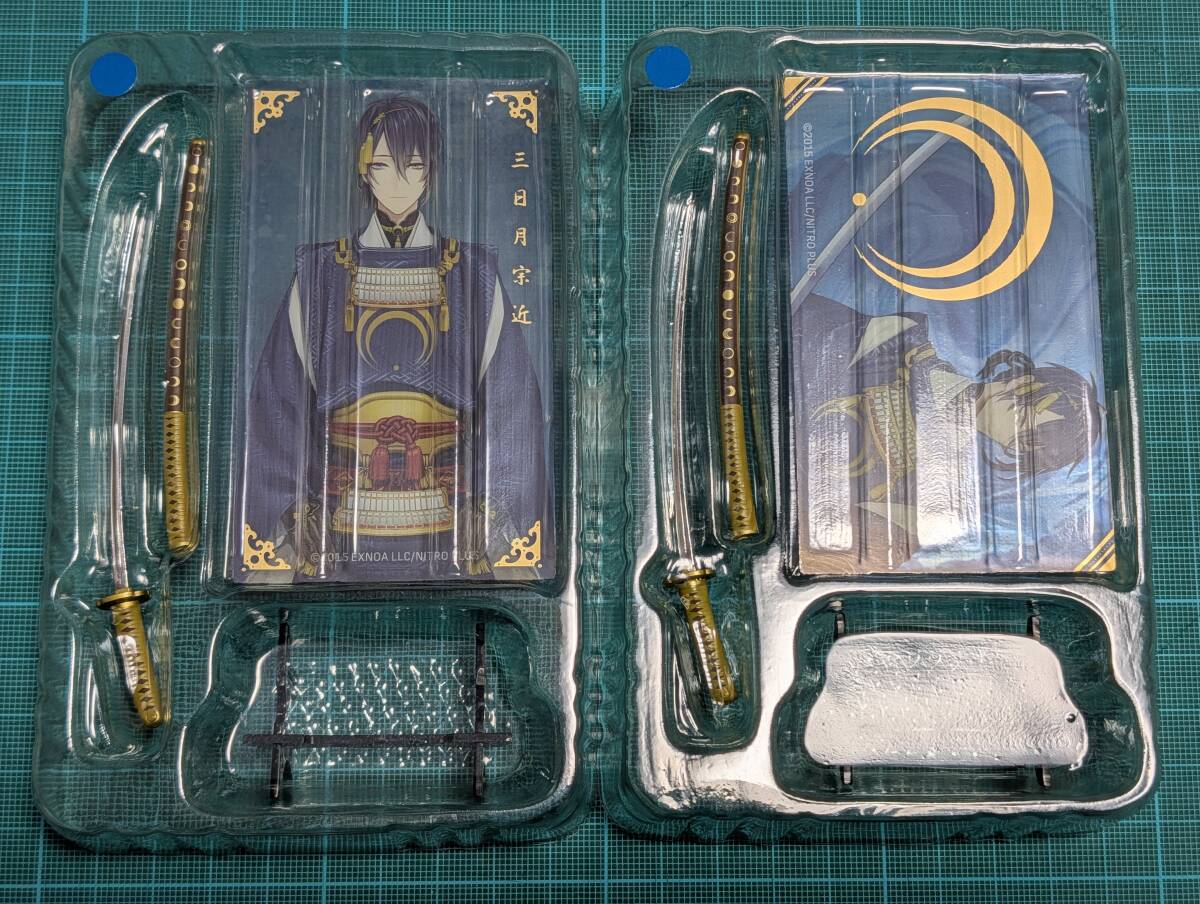 刀剣乱舞ONLINE　刀剣フィギュアコレクション vol.1　フィギュアのみ　三日月宗近　2種セット