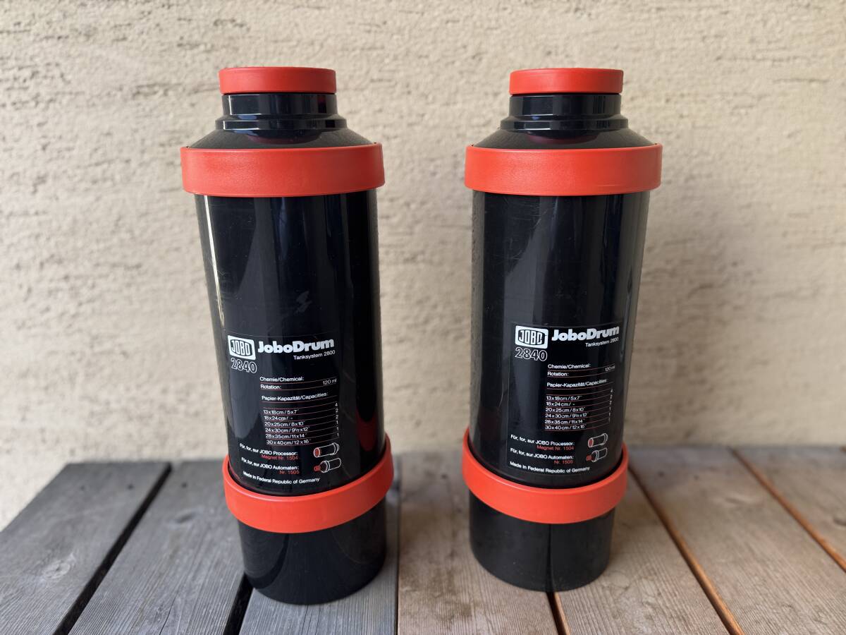 JOBO ジョボ　プリント現像用ドラム JoboDrum 2840 2本セット　②