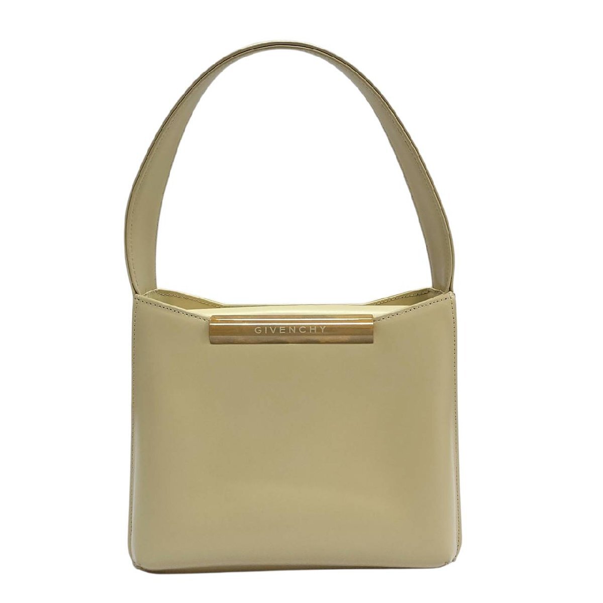 GIVENCHY ジバンシィ ハンドバッグ ベージュ クリーム系 レザー 鞄 ワンハンドバッグ ブランド ジバンシ―