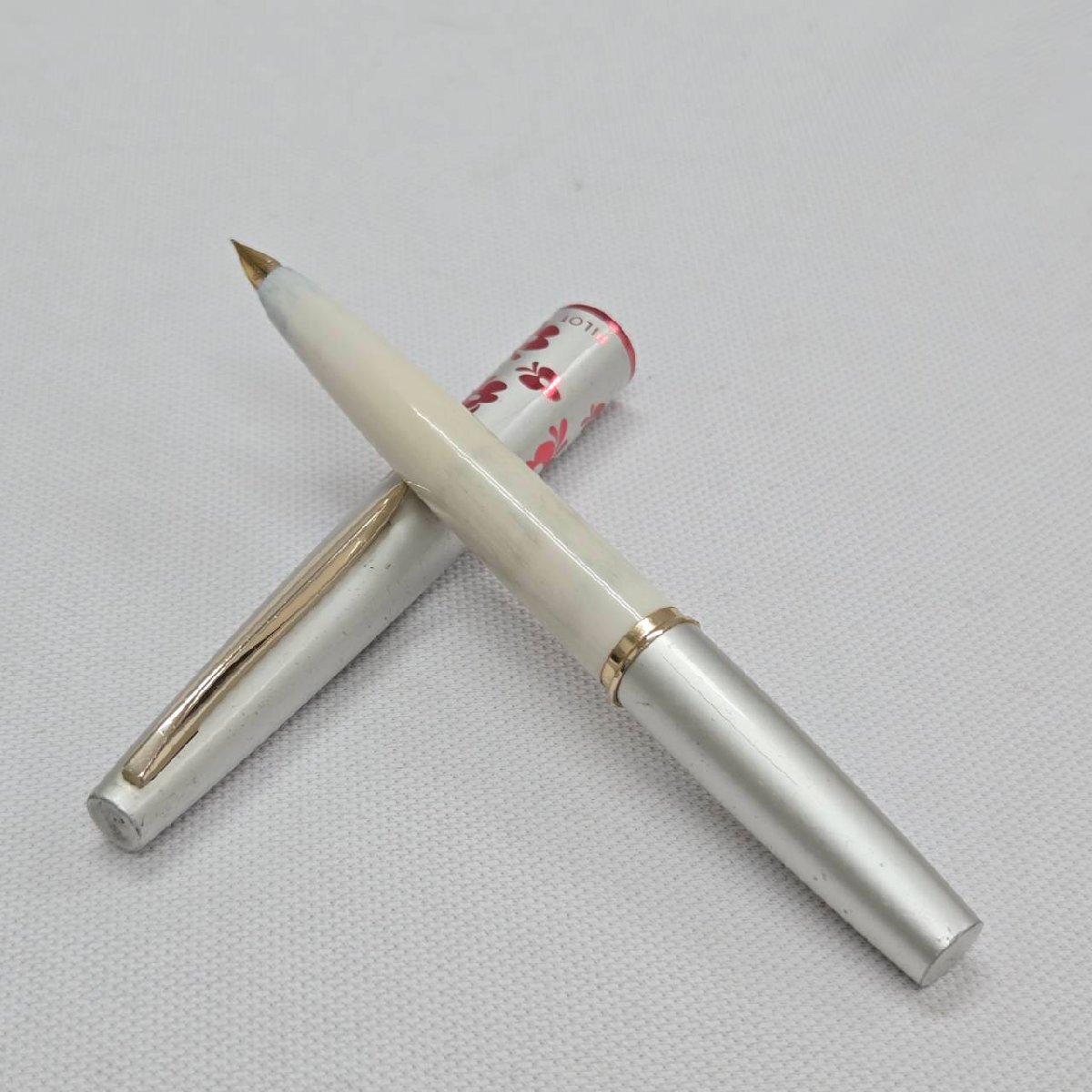 PILOT パイロット 万年筆 ペン先18K 750 筆記具 筆記用具 文具 文房具 アンティーク ゴールド