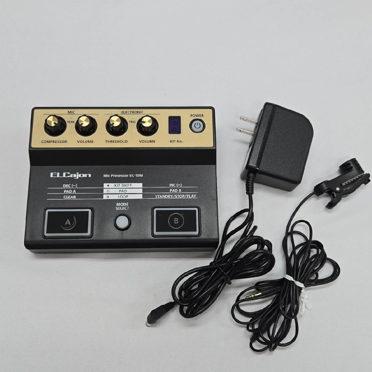 Roland ローランド ELCajon エルカホン EC-10M カホン専用 マイクプロセッサー 通電〇 音楽 楽器 機材