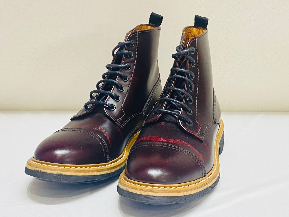 ジャンカルロモレリ GMO1232 レザー ブーツ メンズ サイズ 25-25.5cm シューズ 靴 Giancarlo Morelli