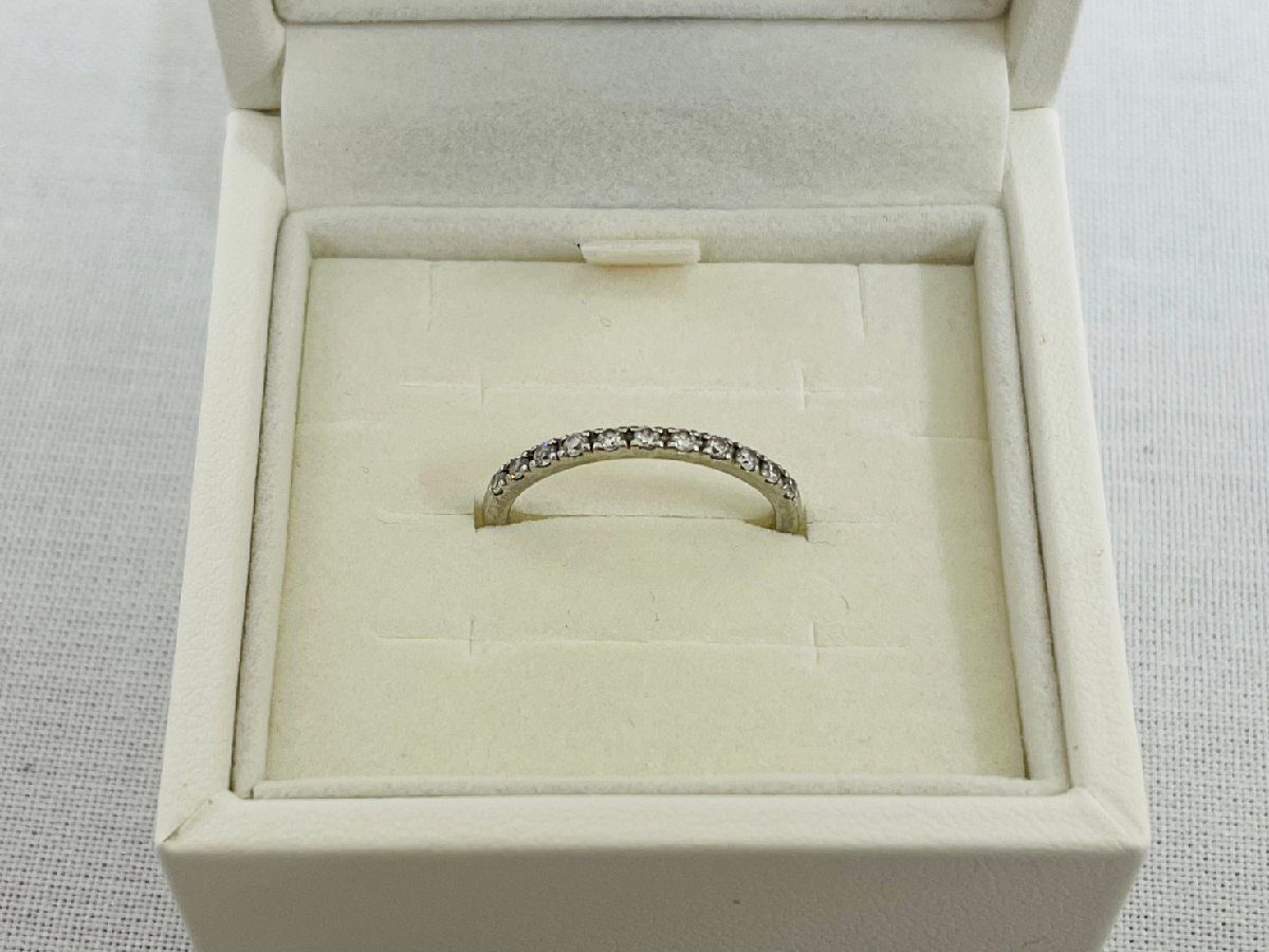 4℃ SILVER ヨンドシー シルバー リング 指輪 アクセサリー ケース付き 石付き SV