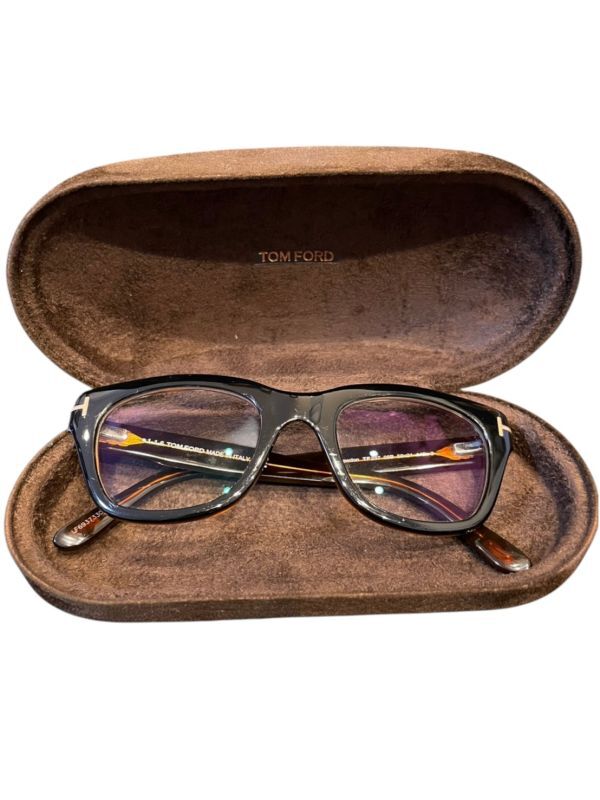 ケース付き TOM FORD トムフォード Snowdon TF 237 05B 50□21 145 *3 眼鏡 メガネ メンズメガネ #M044