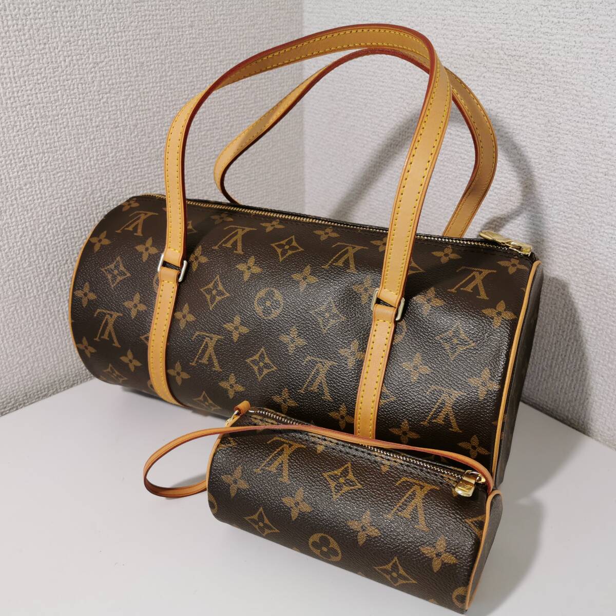 180330S79-0419S2□LOUIS VUITTON ルイ・ヴィトン□極美品 モノグラム パピヨン30 ポーチ付き ショルダーバッグ ハンドバッグ