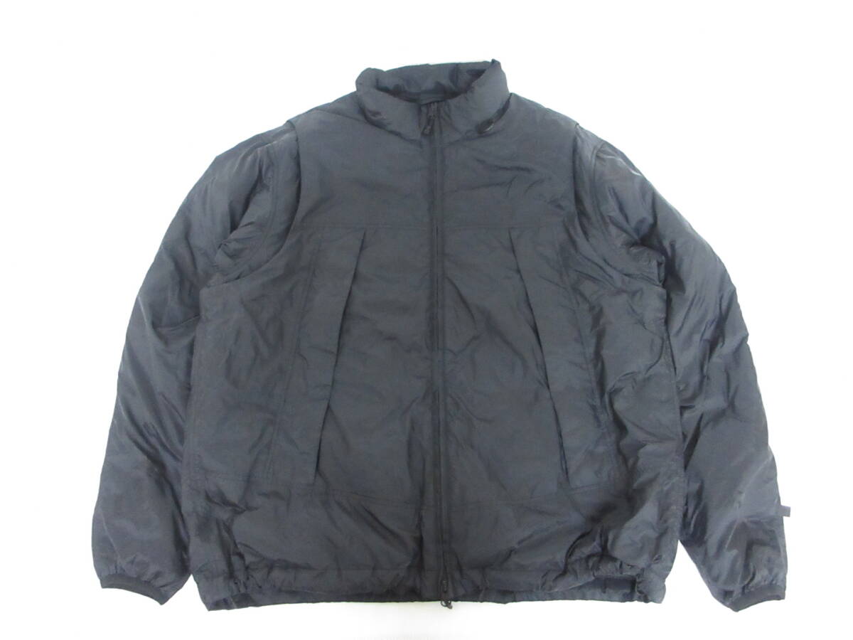 127C985D◆DAIWA PIER39 ダイワ ピア39 TECH 2WAY FIELD INNER DOWN JACKET ダウンジャケット Mサイズ ブラック 中古