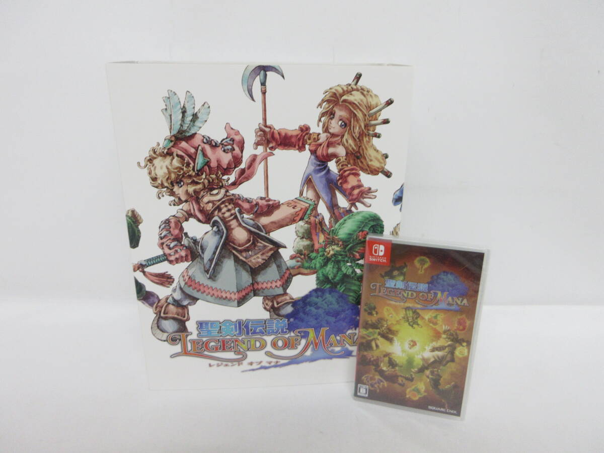 050C855D◆【箱開封済/ソフト特典未開封】Switch ソフト 聖剣伝説 レジェンド オブ マナ コレクターズエディション 