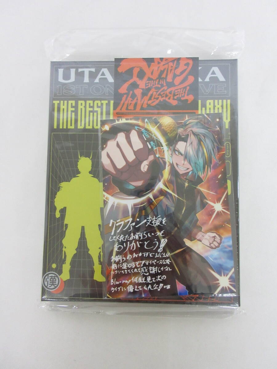 021Y315D◆【未開封】歌衣メイカ 1st ワンマンライブ THE BEST MAN IN THE GALAXY Blu-ray + クラファングッズセット