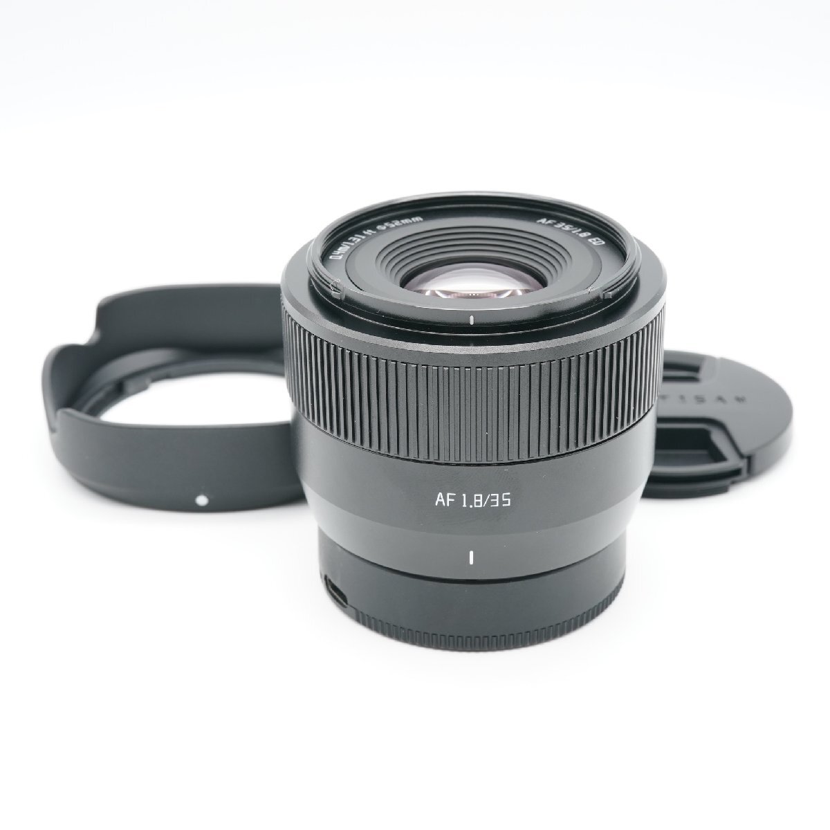 ほぼ新品 TTArtisan AF 35mm f/1.8 II フジフイルム Xマウント あると嬉しい純正フード・リアキャップ(USB Type-C端子付)！