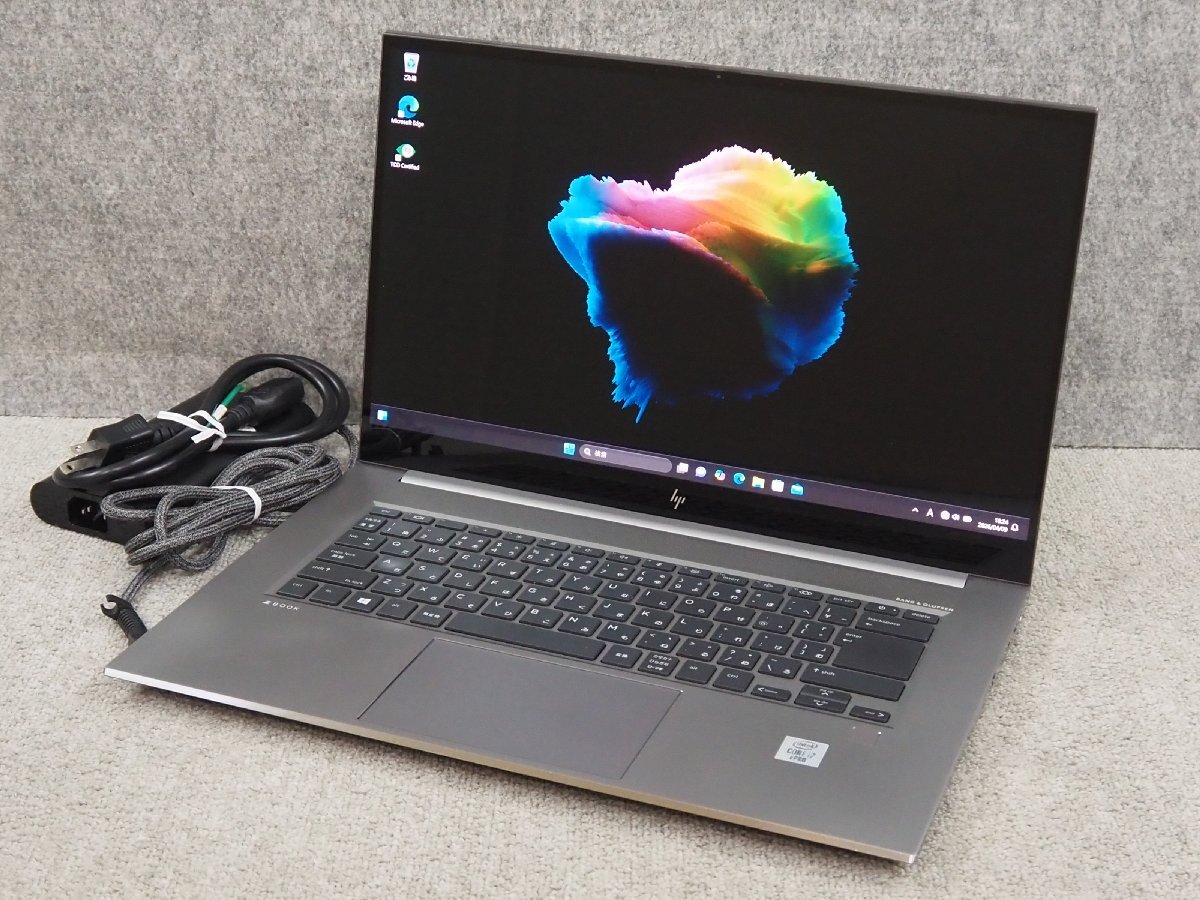 [962]☆ Win11認証済 ☆ 15.6inch(3840X2160)タッチ ☆ hp Zbook Create G7　Core i7-10850H 2.70GHz/32GB/SSD 1TB/GeForce RTX 2070 SUPER