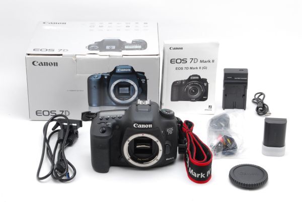 【箱付き】キヤノン Canon EOS 7D Mark II ボディ　#876-Y26AP