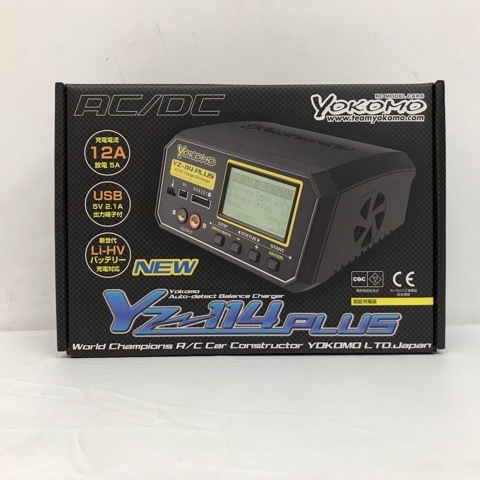 4741 【新品/未開封】YOKOMO ヨコモ コンピューター 多機能 充・放電機 AC/DC YZ-114PLUS