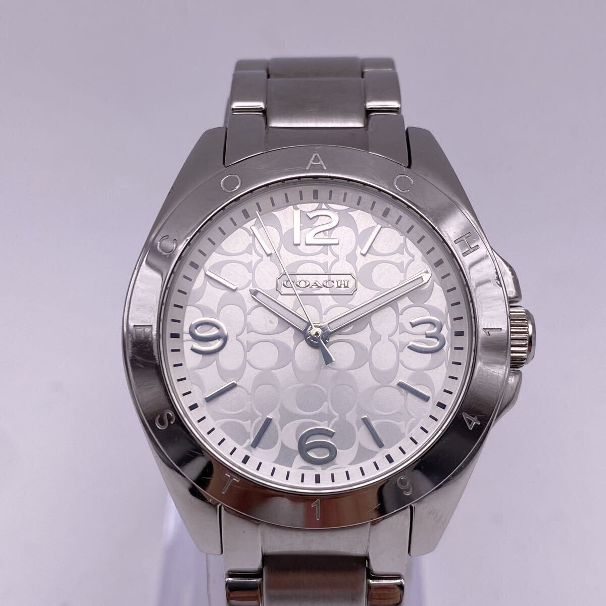 Y コーチ COACH 腕時計 シグネチャー文字盤 ステンレス CA.67.7.14.0689 レディース ブランド かわせみ