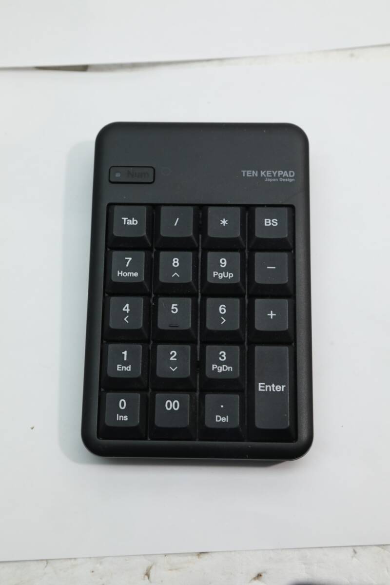 ◆ 　ELECOM ワイヤレステンキー TK-TDM017BK 　　　#32710　◆
