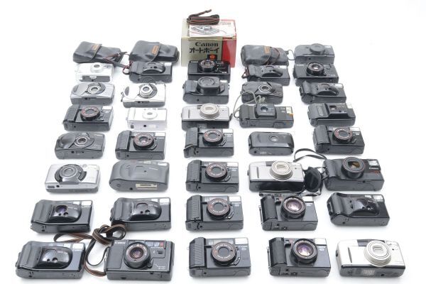 5699-140 Canon Autoboy 2 3 A F 155 Luna 35 105 AF35M等 キヤノン オートボーイ 大量 まとめて 動作未確認 現状 ジャンク 同梱不可