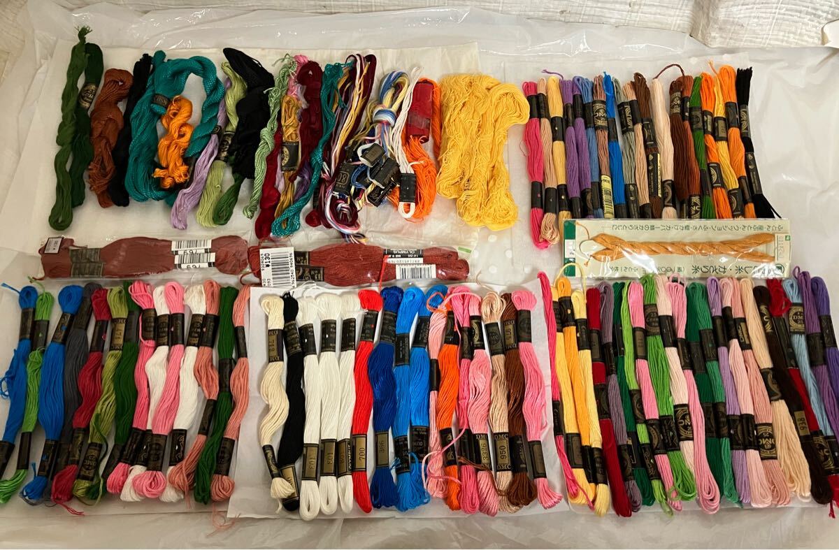 M-⑥ 刺繍糸 ハンドメイド 刺繍 手芸 糸