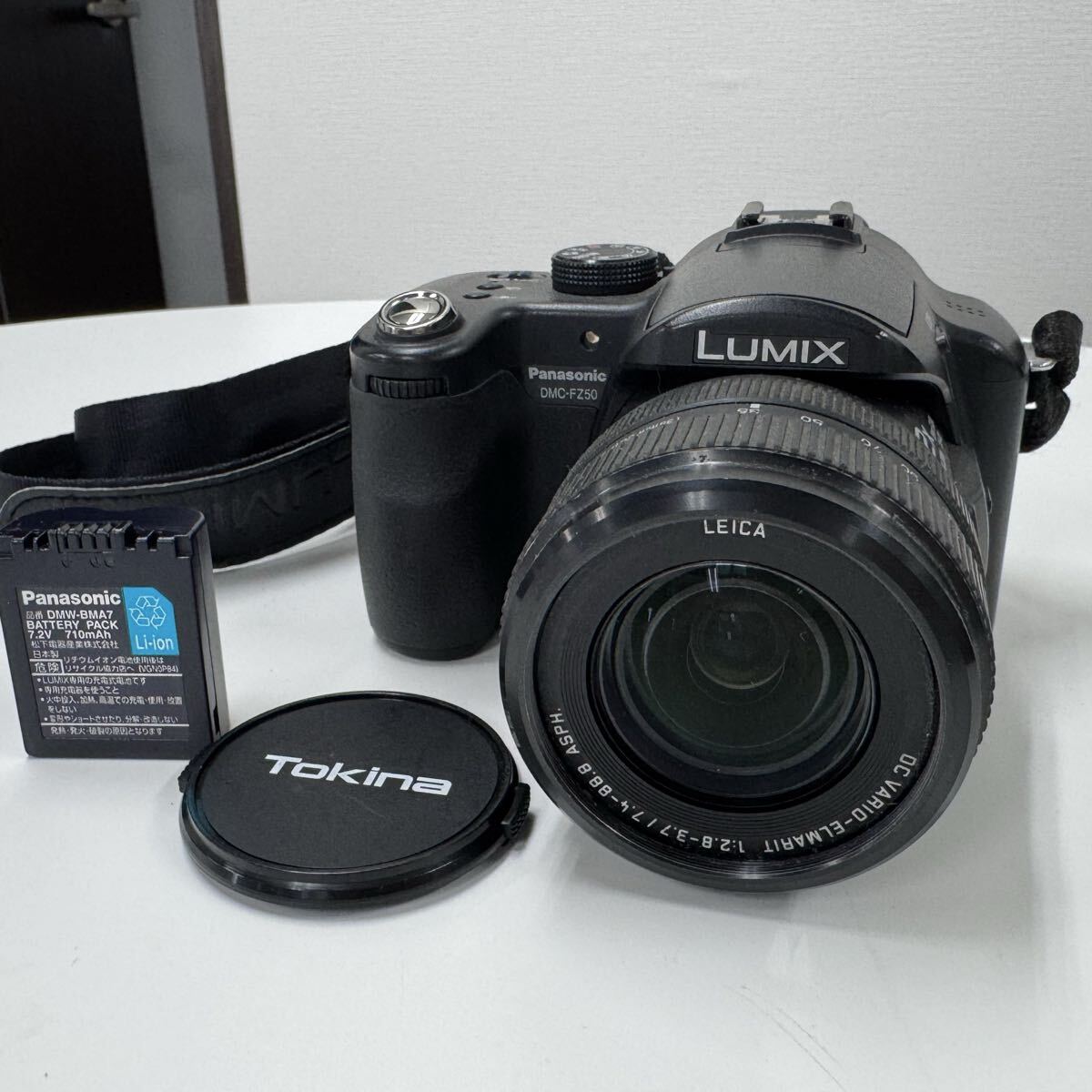 HS260319IS【パナソニック】LUMIX DMC-FZ50 Panasonic ブラック デジタルカメラ 有効1,010万画素CCDと光学12倍ズームレンズ搭載