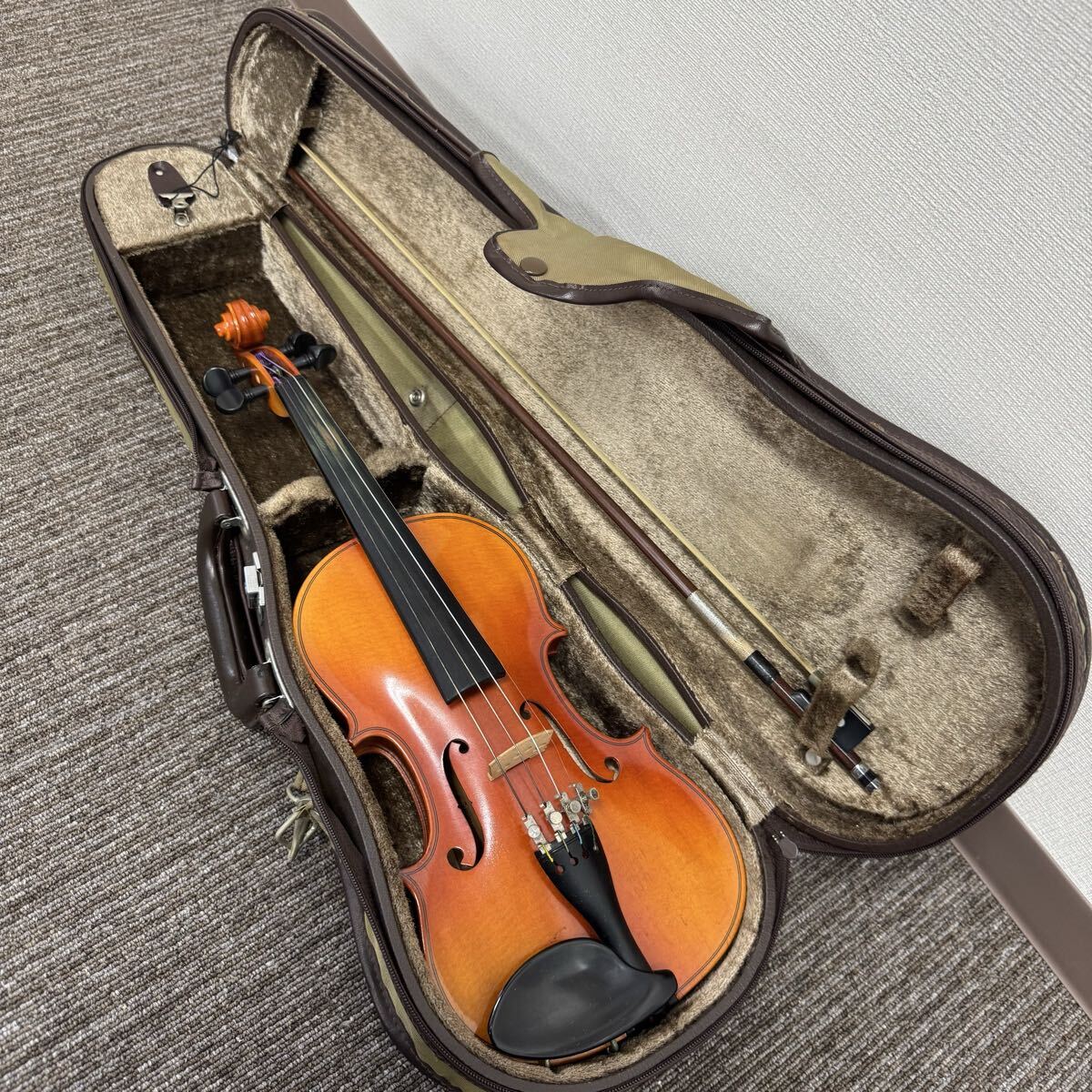 HS260329MK【SUZUKI】スズキ No220 サイズ 1/4 1990年 ヴァイオリン バイオリン 弦楽器 楽器 VIOLIN 【中古】