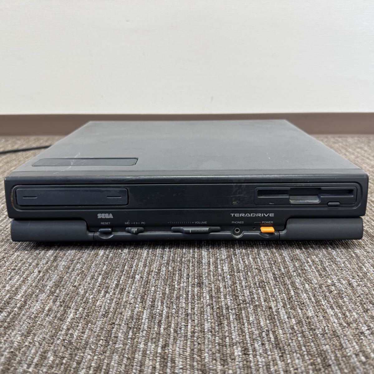 HS260327IS【テラドライブ】MODEL-3 HTR-2002 TERADRIVE SEGA 希少 セガ ブラック コレクターズアイテム レトロPC ゲーム機